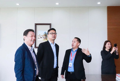 快訊 | 熱烈歡迎吳涇鎮(zhèn)領(lǐng)導(dǎo)蒞臨寶開指導(dǎo)工作！